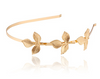 Forest Fashion Jewelry Gold Metal Leaves Headbands -  New Style Women Flower Alloy Leaves Headband Hair Accessories