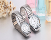 elastic strap Band Business Wrist Watch Watches - Men/Women Fashion restoring Quartz Stainless Steel